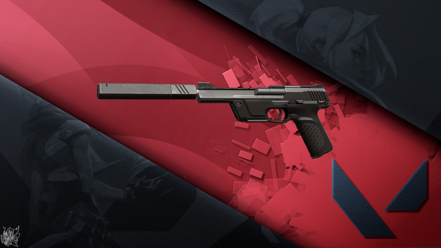 Getting The Valorant Ghost Pistol Basic Model By Julian Danzer - Printables.com To Work thumbnail