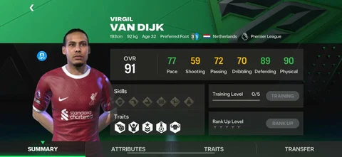 Van dijk fc mobile