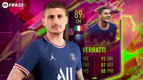 Verratti sbc rulebreaker fifa 22 ultimate team