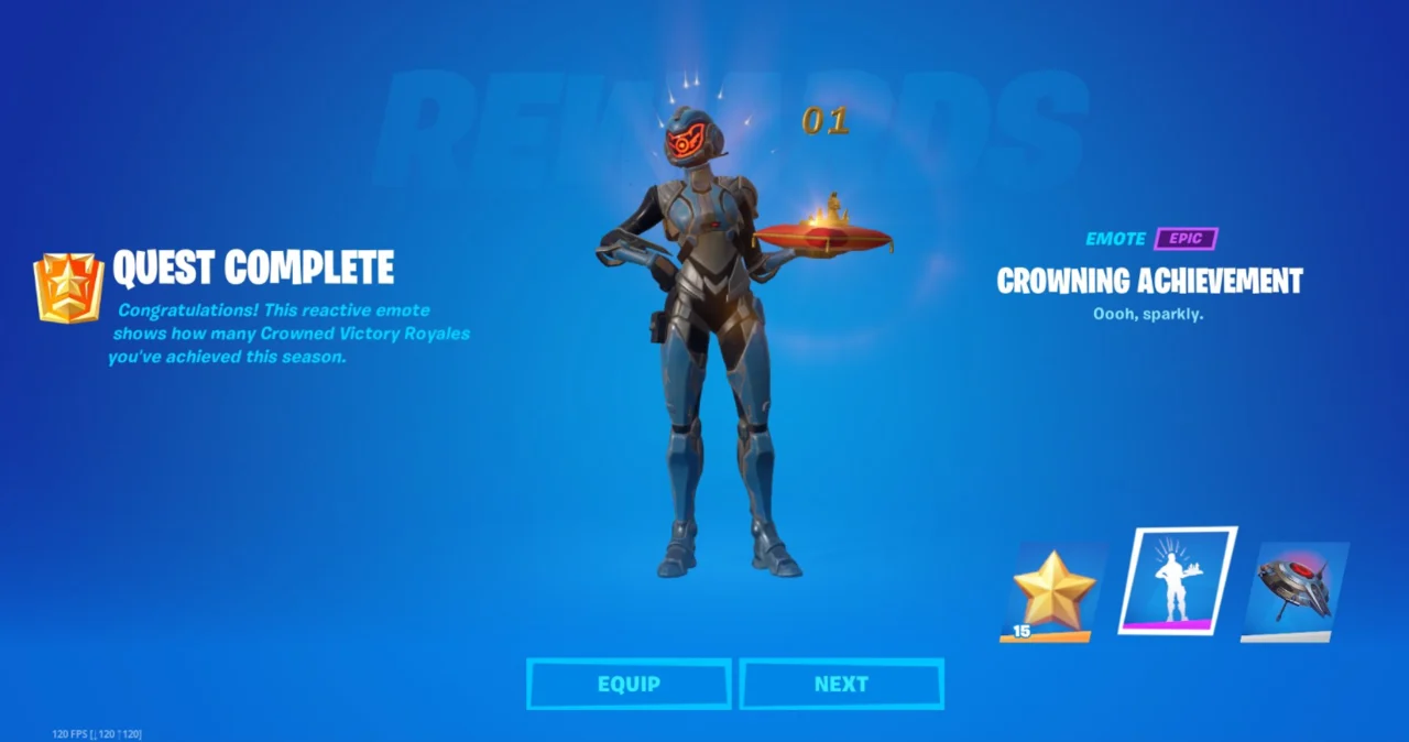 Victory crown emote Fortnite