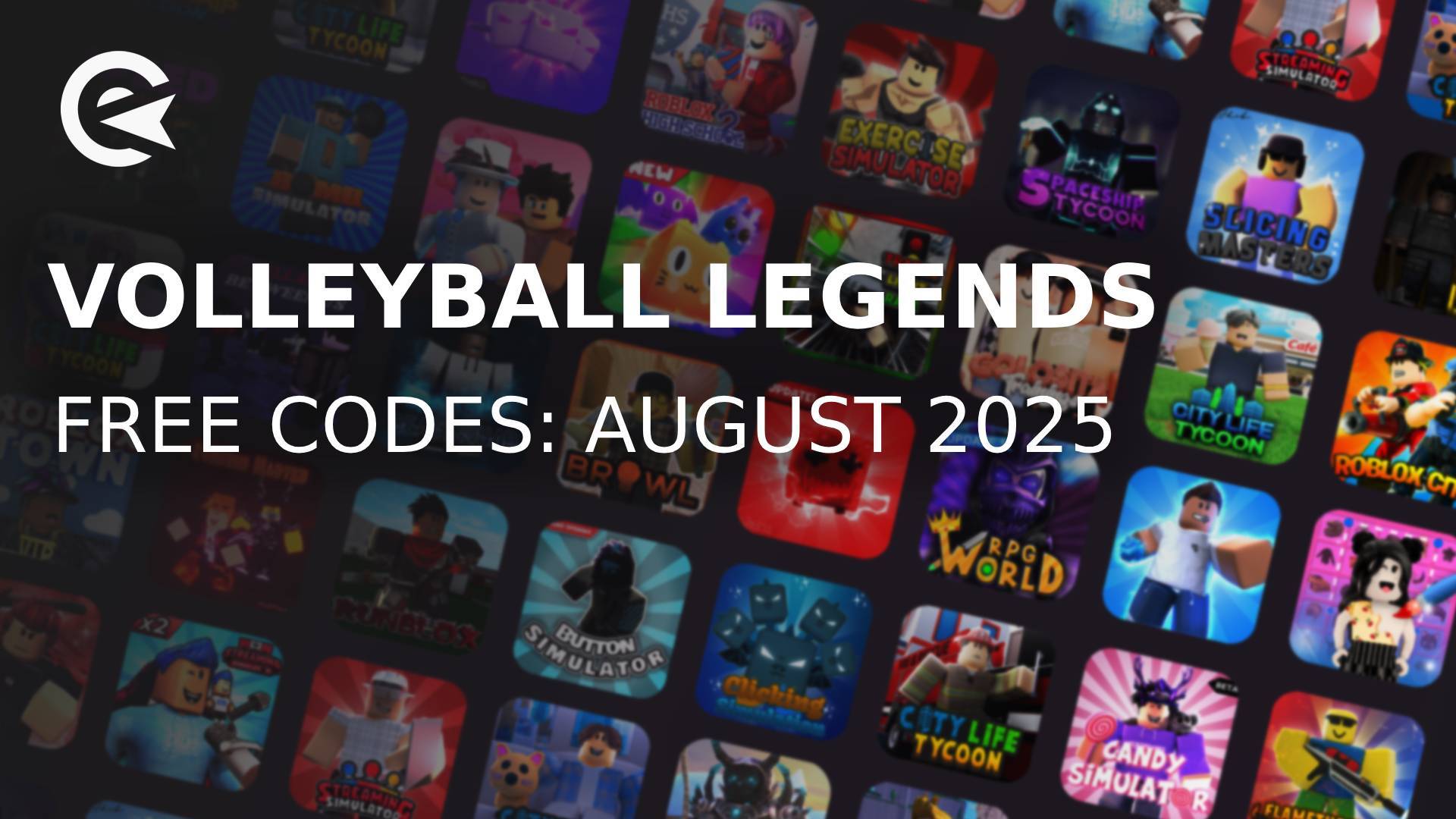 Volleyball legends codes august 25