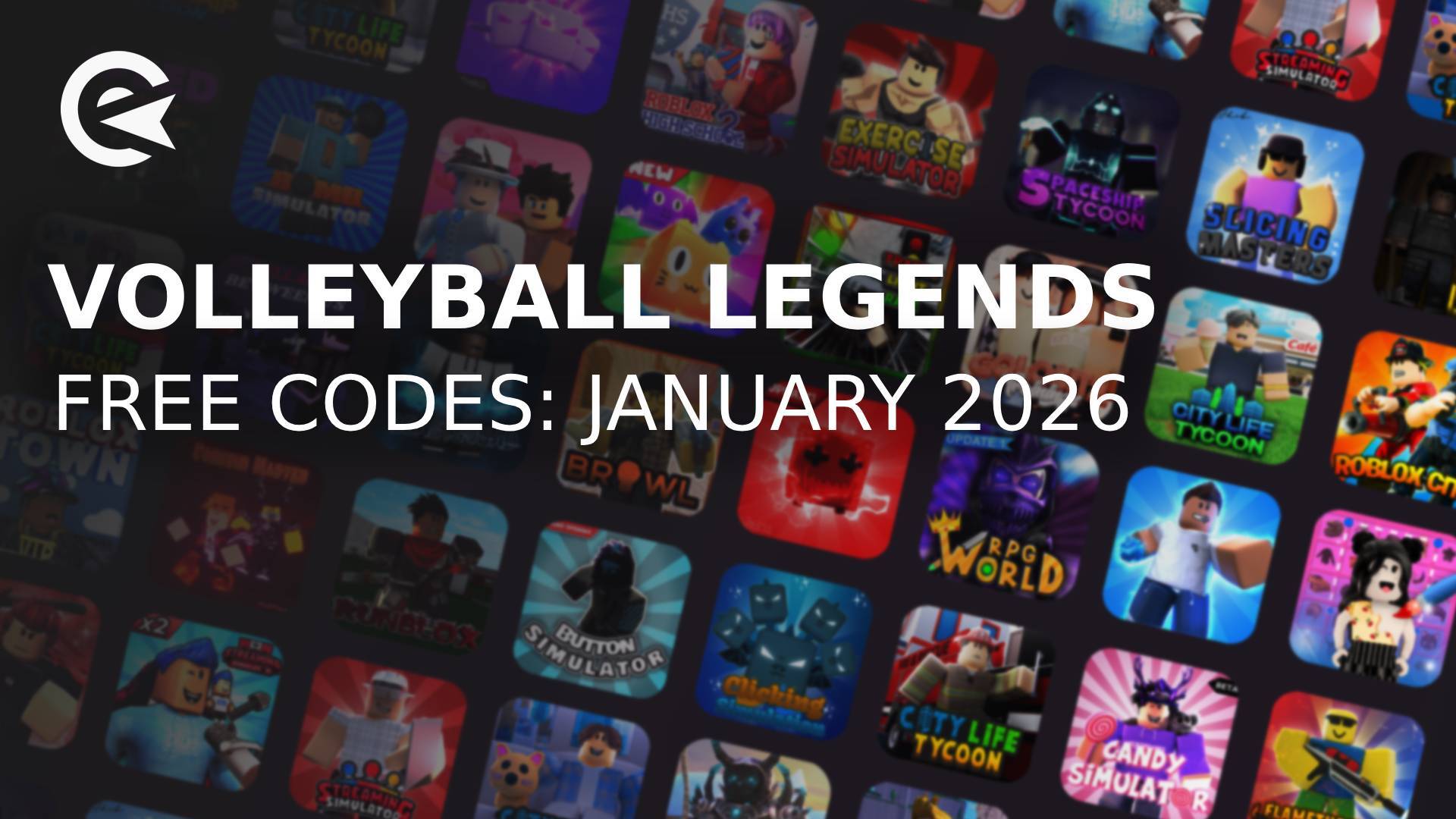 Volleyball legends codes jan 26