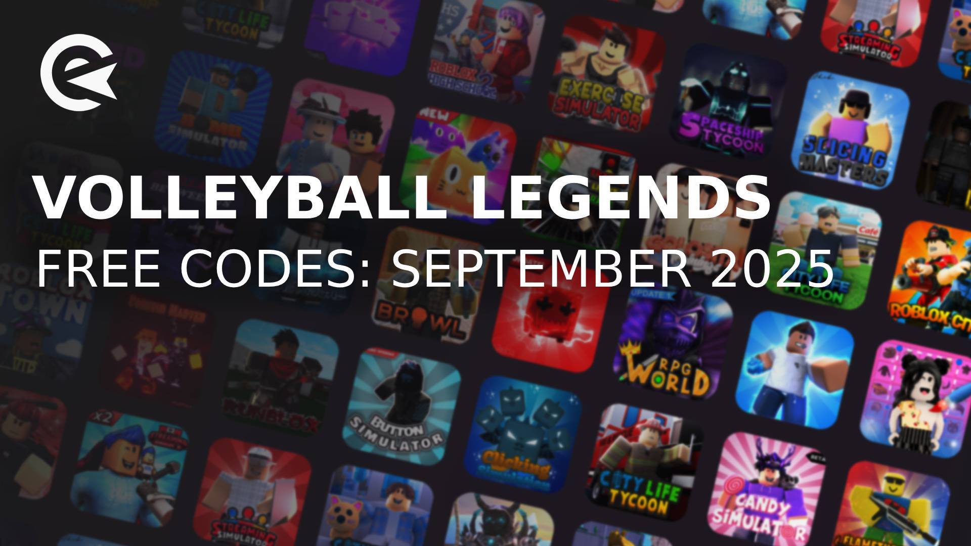 Volleyball legends codes sept 1