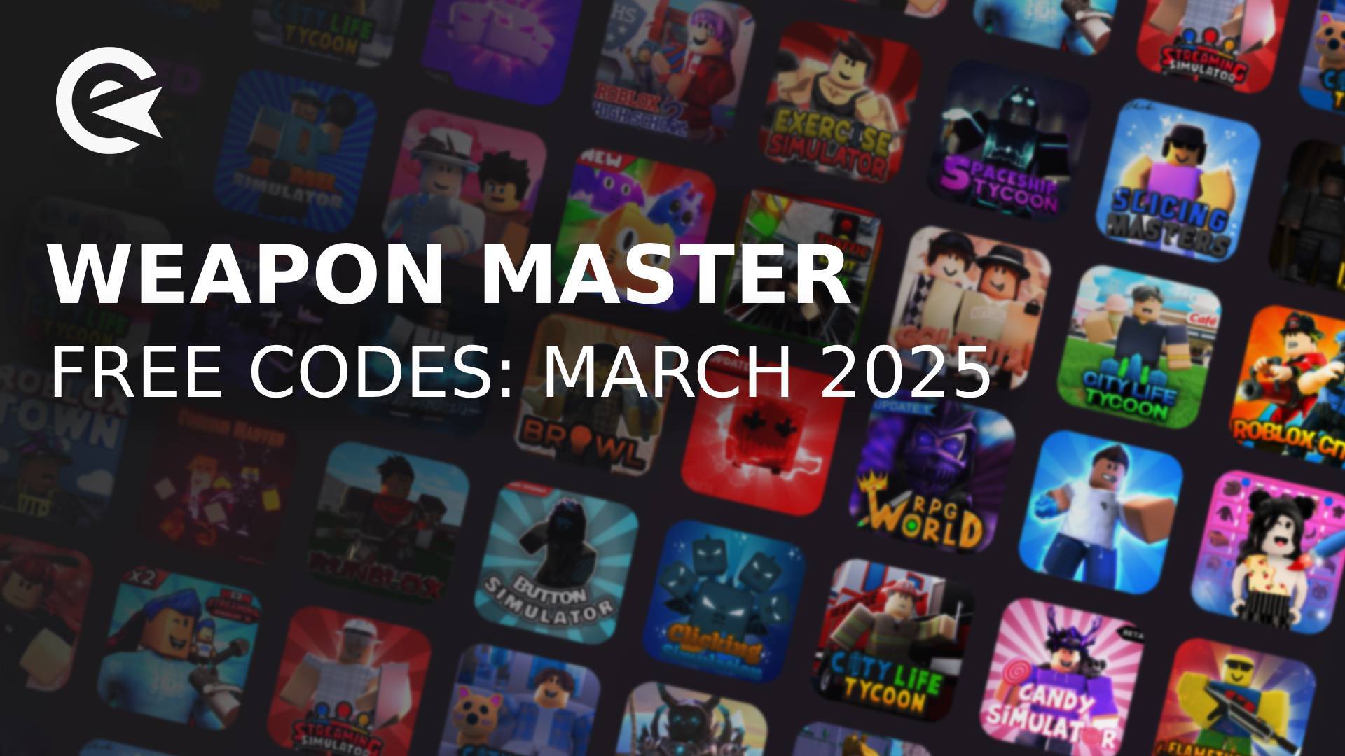 Weapon master vs anime codes march