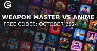 Weapon master vs anime codes october