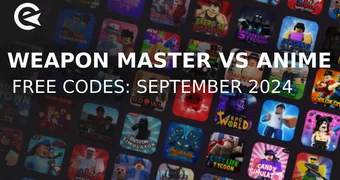 Weapon master vs anime codes september 2024