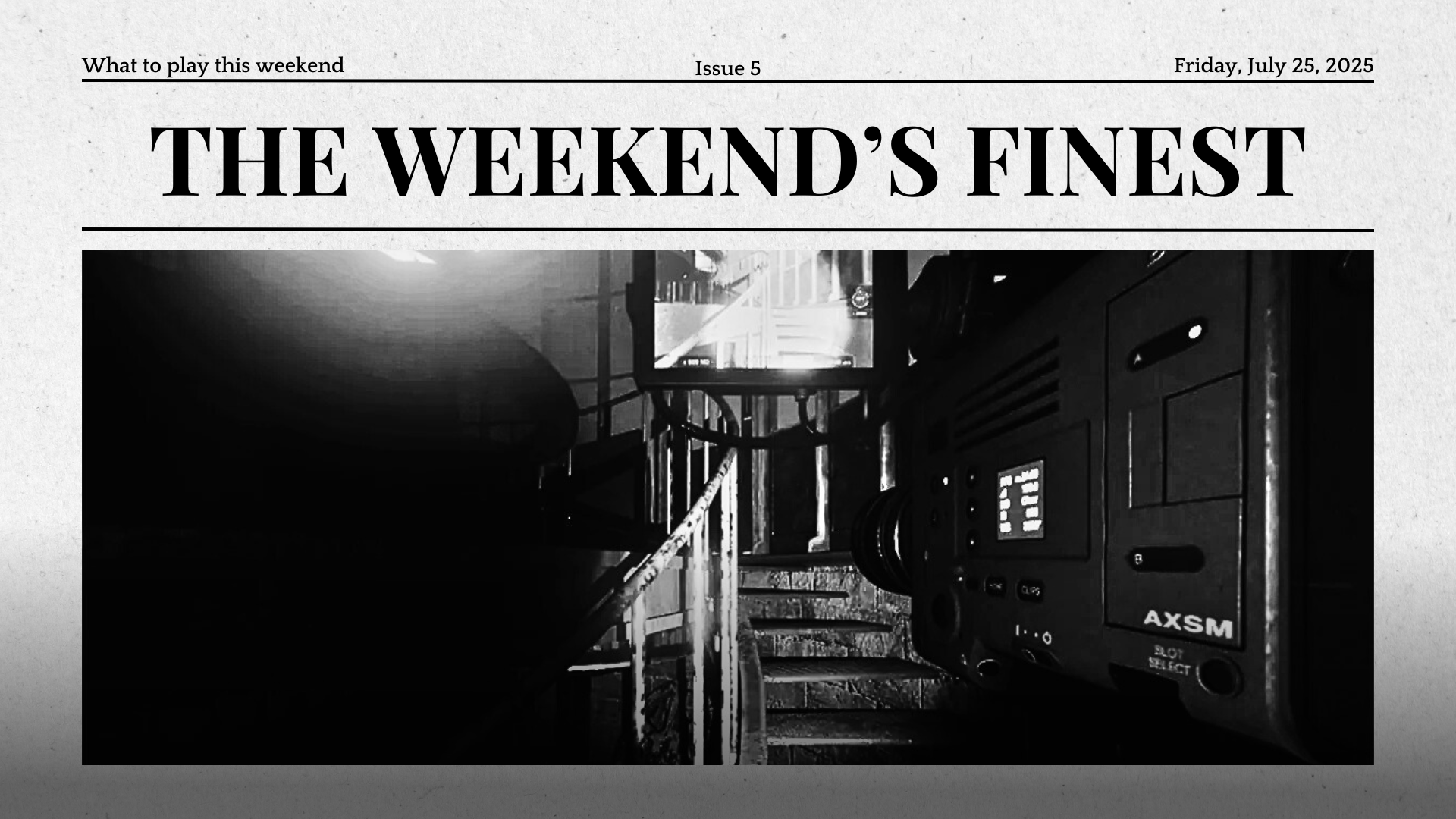 Weekends finest 5 thumbnail