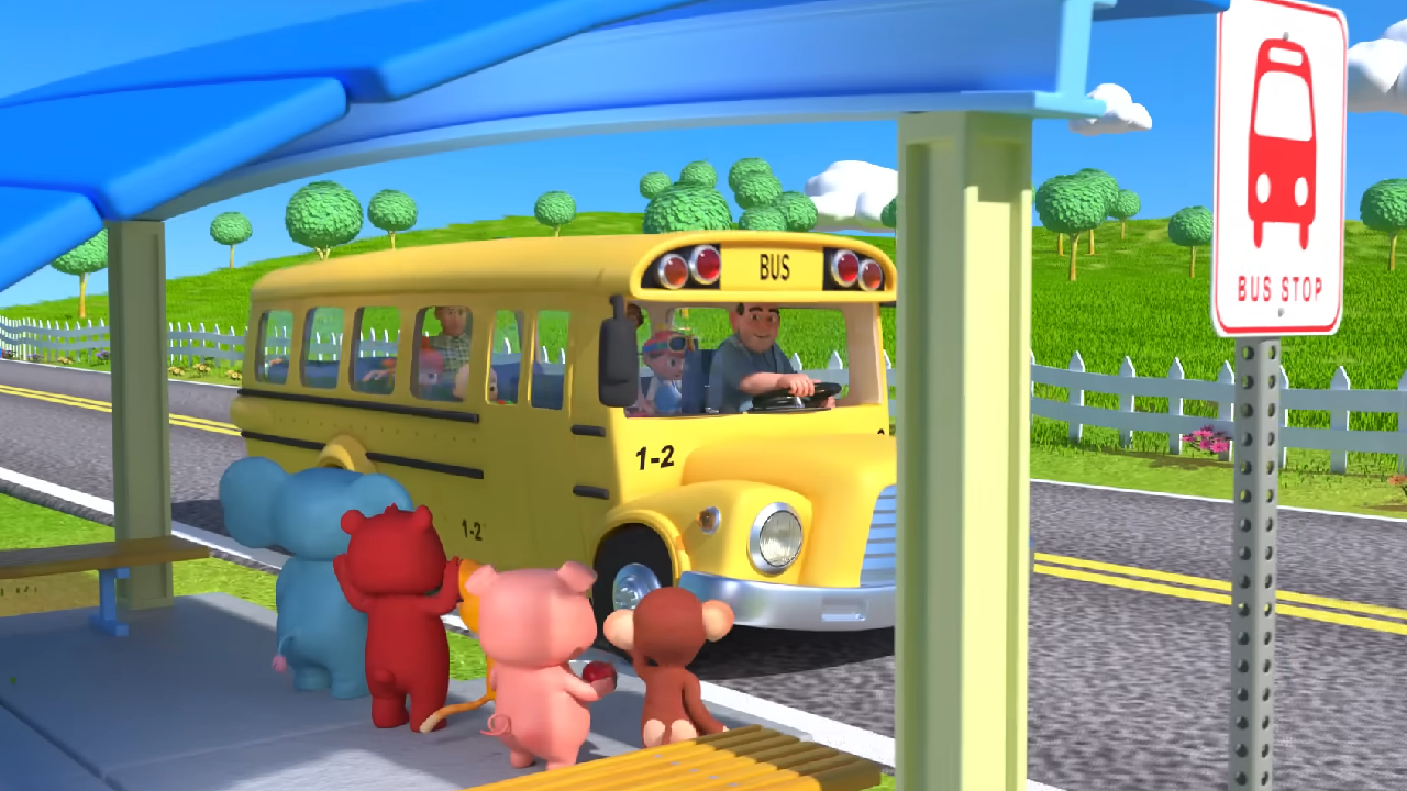 Wheels on the bus cocomelon