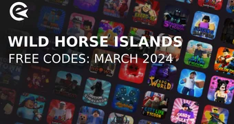 Wild horse islands codes march