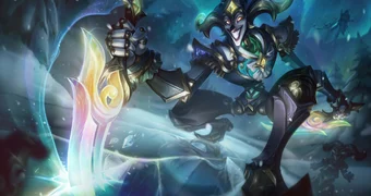 Winterblessed shaco splash art