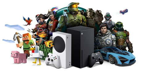 Xbox all access header