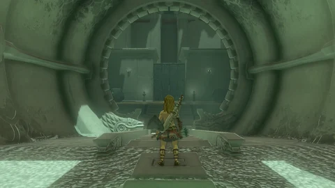 Zelda totk in isa shrine