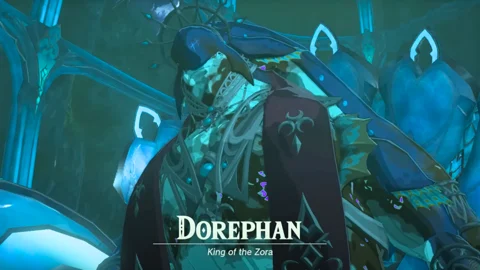 Zelda totk king dorephan