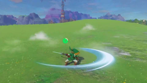Zelda totk spin attack