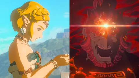 Zelda totk zelda ganondorf