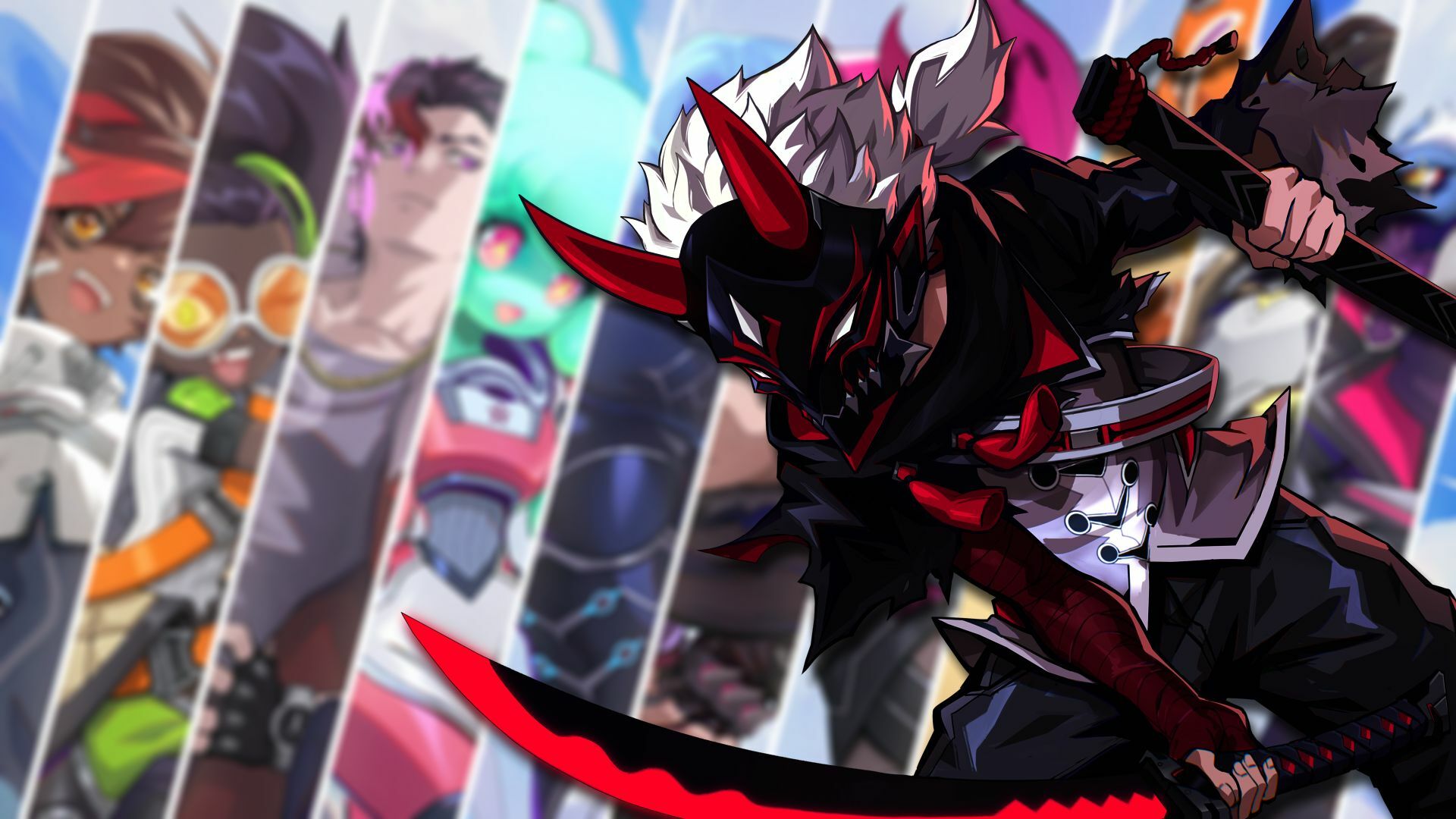 Zentaro character art omega strikers